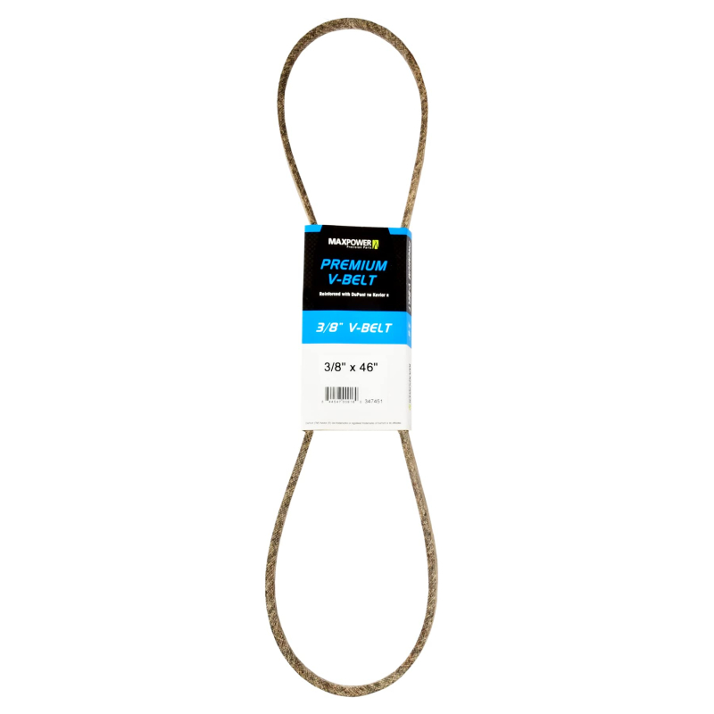 COURROIE 3/8 X 46 Kevlar, Spéciale Motoculture 347451 Maxpower