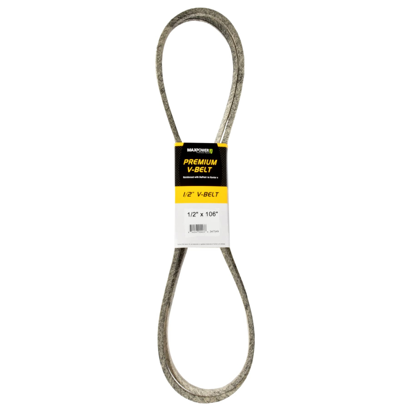 COURROIE 1/2 X 106 Kevlar, Spéciale Motoculture 347549 Maxpower