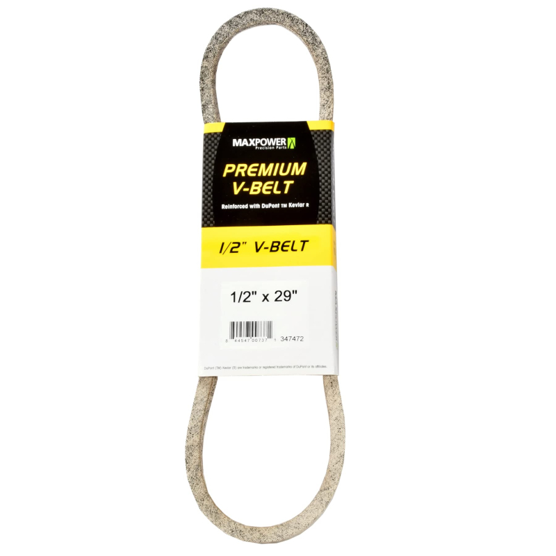 COURROIE 1/2 X 29 Kevlar, Spéciale Motoculture 347472 Maxpower