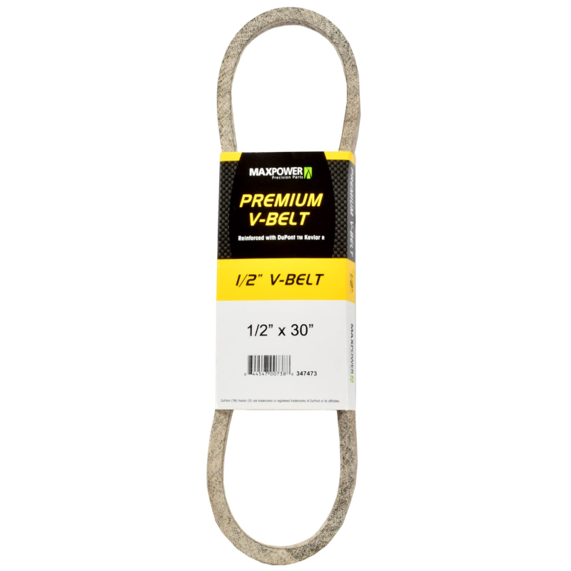 COURROIE 1/2 X 30 Kevlar, Spéciale Motoculture 347473 Maxpower