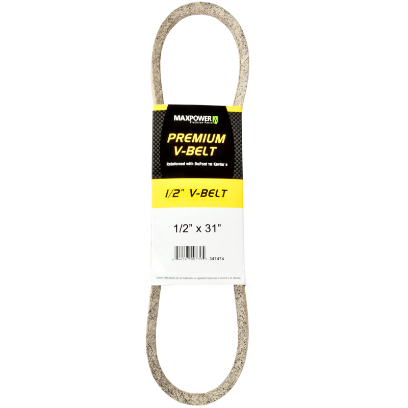 COURROIE 1/2 X 31 Kevlar, Spéciale Motoculture 347474 Maxpower