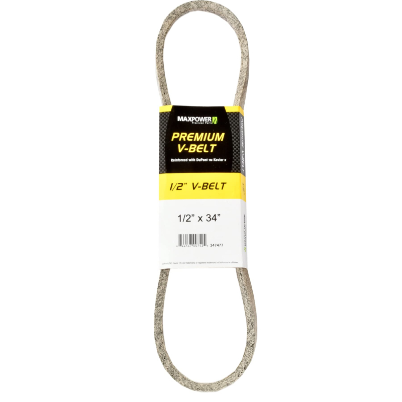 COURROIE 1/2 X 34 Kevlar, Spéciale Motoculture 347477 Maxpower