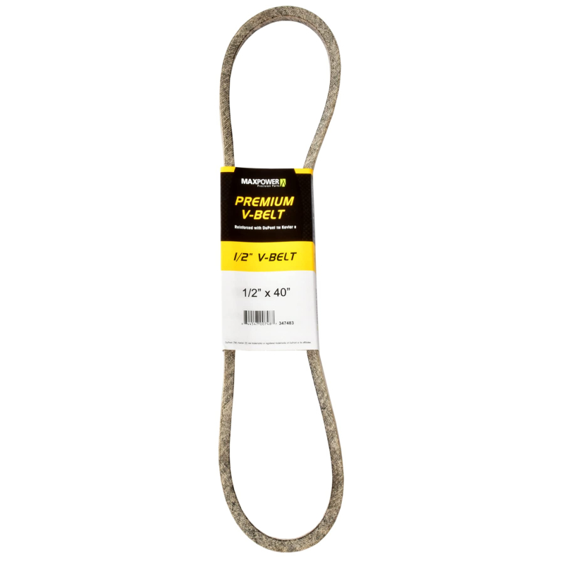 COURROIE 1/2 X 40 Kevlar, Spéciale Motoculture 347483 Maxpower