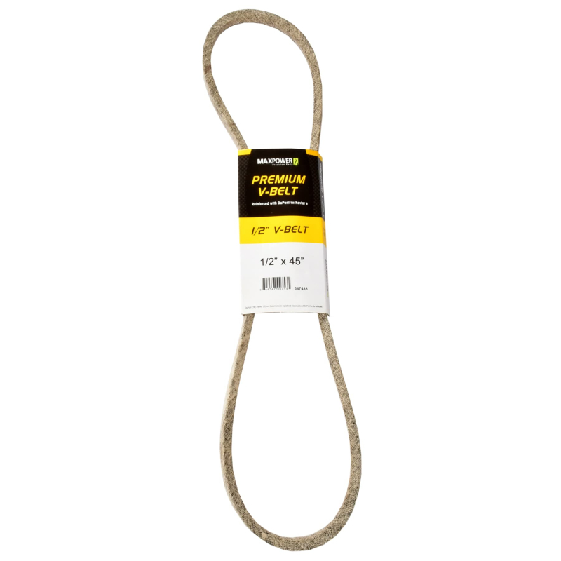 COURROIE 1/2 X 45 Kevlar, Spéciale Motoculture 347488 Maxpower