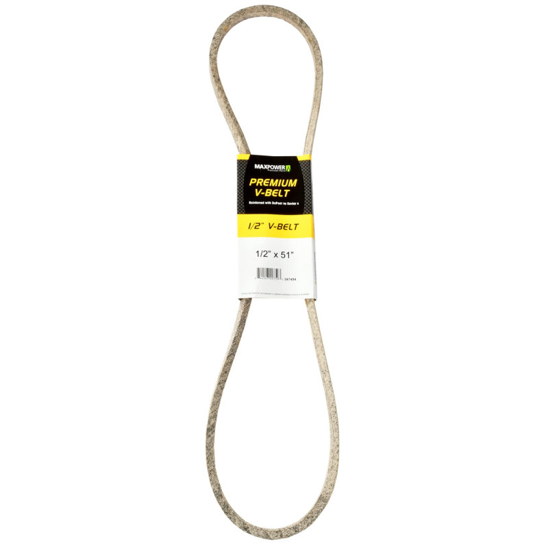 COURROIE 1/2 X 51 Kevlar, Spéciale Motoculture 347494 Maxpower