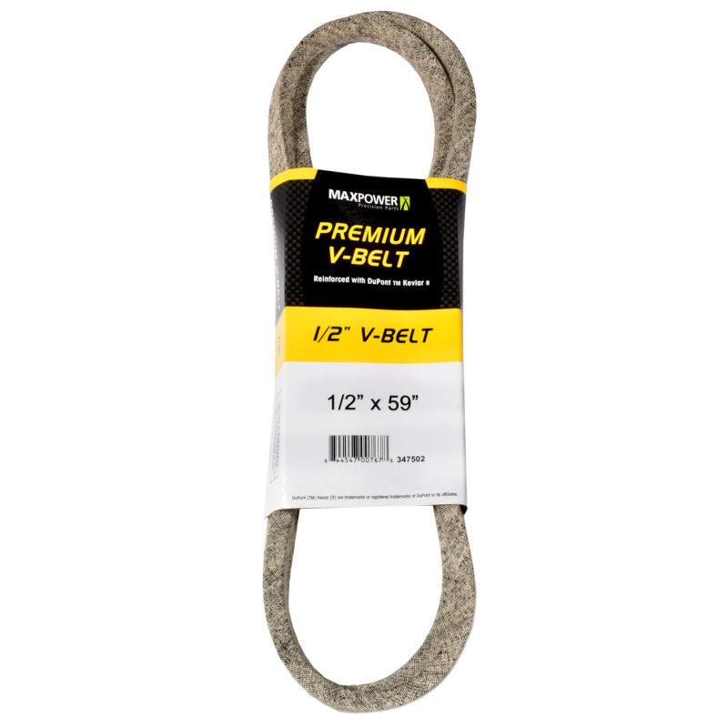 COURROIE 1/2 X 59 Kevlar, Spéciale Motoculture 347502 Maxpower