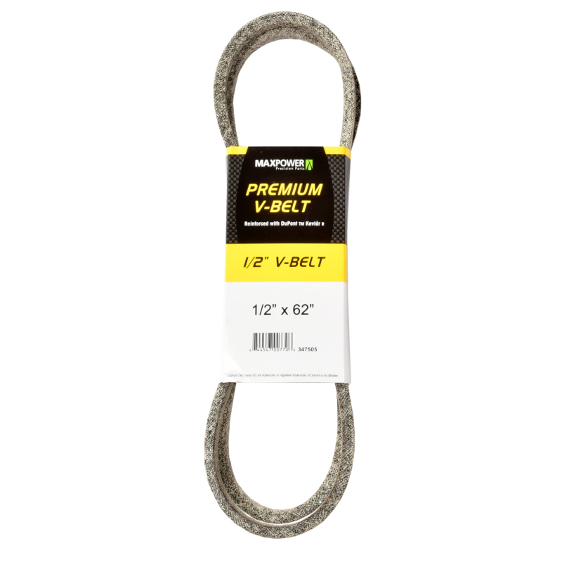 COURROIE 1/2 X 62 Kevlar, Spéciale Motoculture 347505 Maxpower