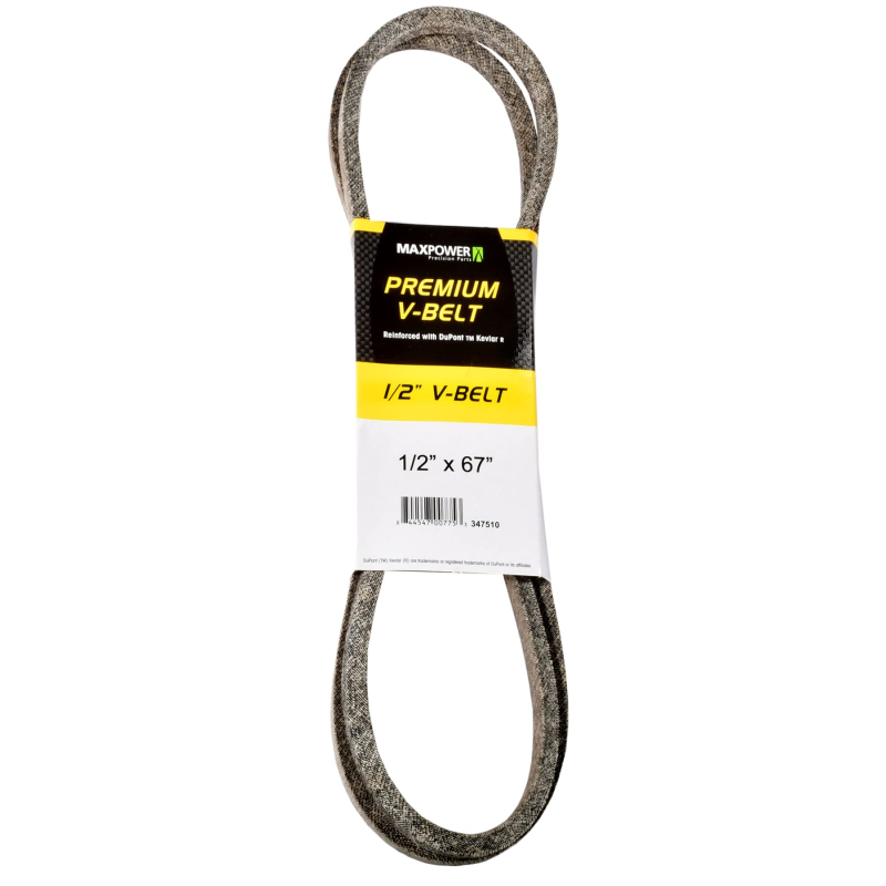 COURROIE 1/2 X 67 Kevlar, Spéciale Motoculture 347510 Maxpower