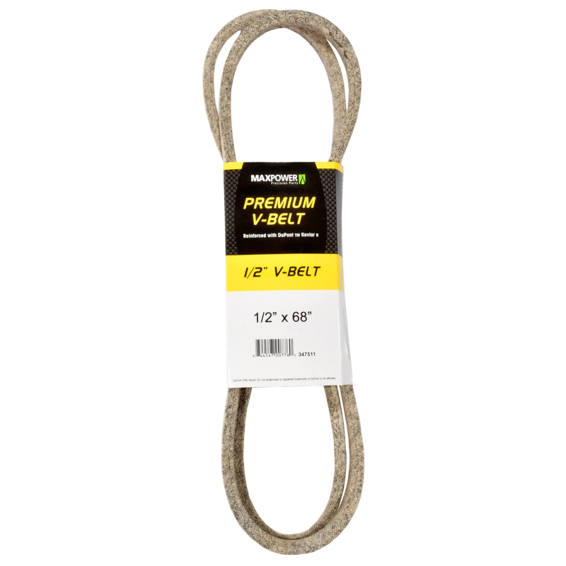 COURROIE 1/2 X 68 Kevlar, Spéciale Motoculture 347511 Maxpower