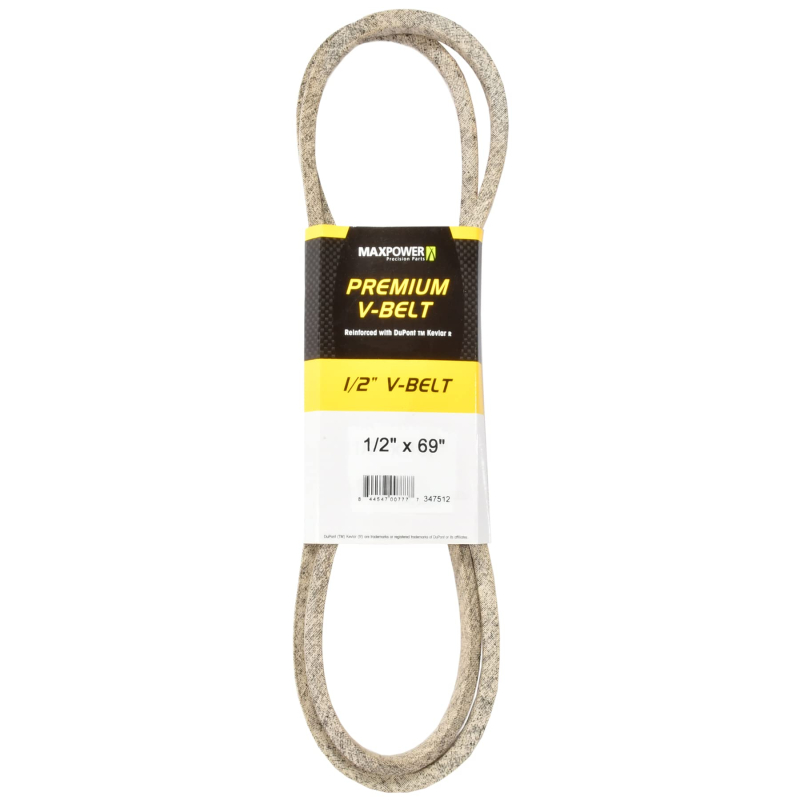 COURROIE 1/2 X 69 Kevlar, Spéciale Motoculture 347512 Maxpower