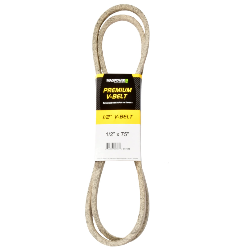 COURROIE 1/2 X 75 Kevlar, Spéciale Motoculture 347518 Maxpower