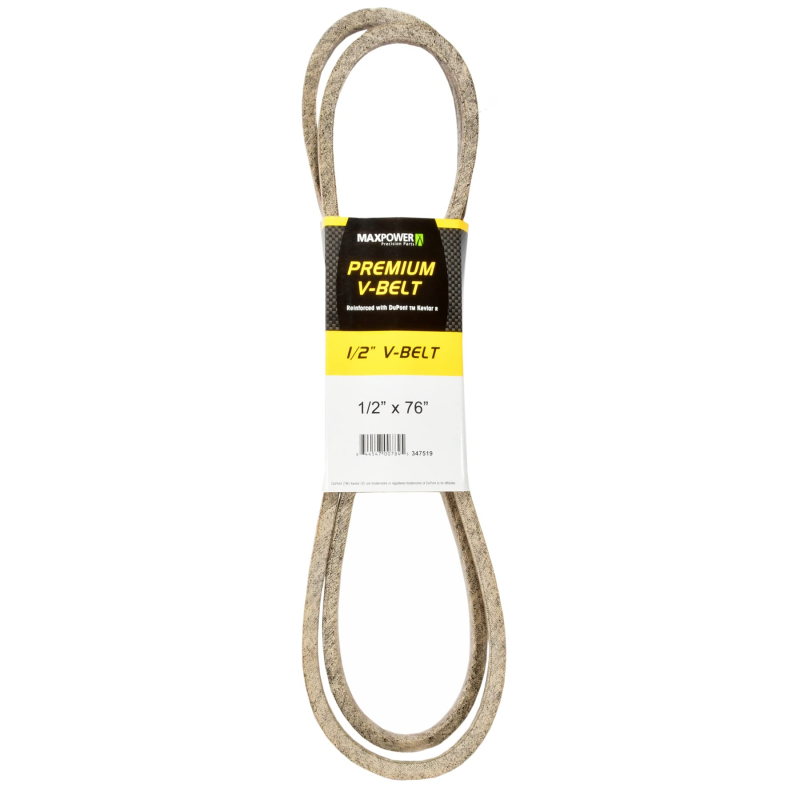 COURROIE 1/2 X 76 Kevlar, Spéciale Motoculture 347519 Maxpower