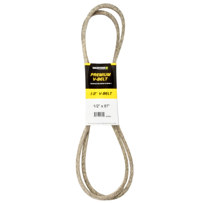COURROIE 1/2 X 87 Kevlar, Spéciale Motoculture 347530 Maxpower