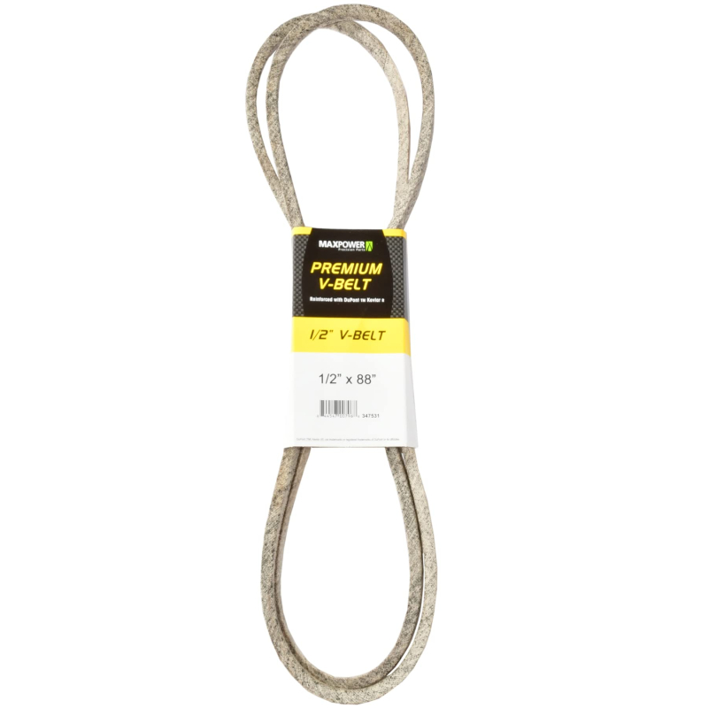 COURROIE 1/2 X 88 Kevlar, Spéciale Motoculture 347531 Maxpower