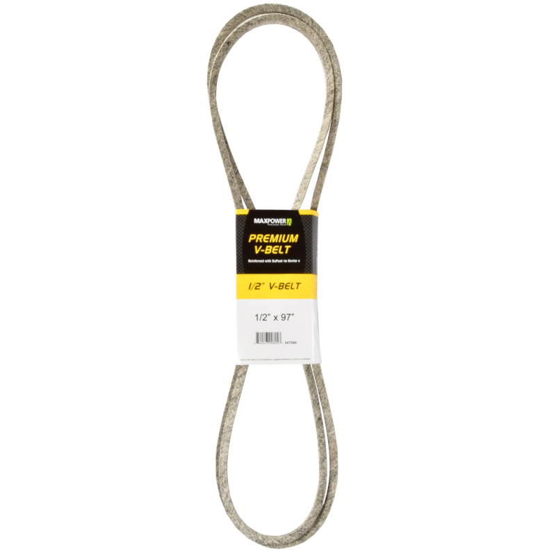 COURROIE 1/2 X 97 Kevlar, Spéciale Motoculture 347540 Maxpower