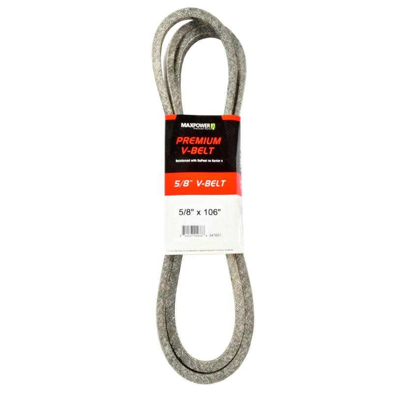 COURROIE 5/8 X 106 Kevlar, Spéciale Motoculture 347651 Maxpower