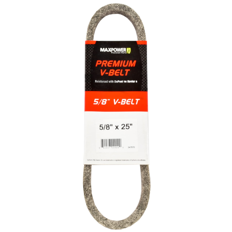 COURROIE 5/8 X 25 Kevlar, Spéciale Motoculture 347570 Maxpower
