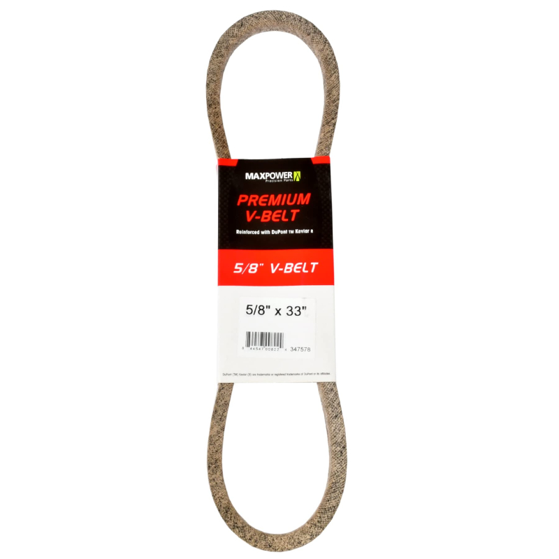 COURROIE 5/8 X 33 Kevlar, Spéciale Motoculture 347578 Maxpower