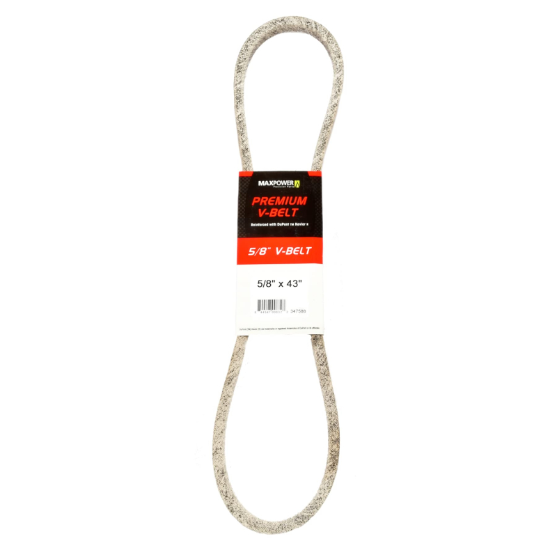 COURROIE 5/8 X 43 Kevlar, Spéciale Motoculture 347588 Maxpower