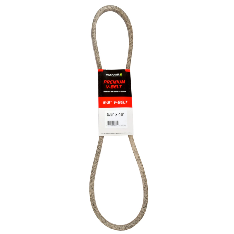 COURROIE 5/8 X 46 Kevlar, Spéciale Motoculture 347591 Maxpower
