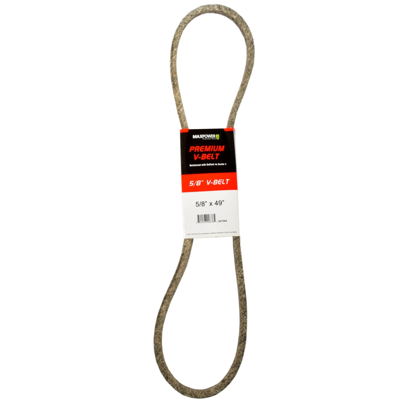 COURROIE 5/8 X 49 Kevlar, Spéciale Motoculture 347594 Maxpower