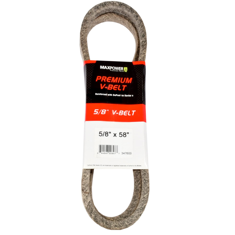 COURROIE 5/8 X 58 Kevlar, Spéciale Motoculture 347603 Maxpower