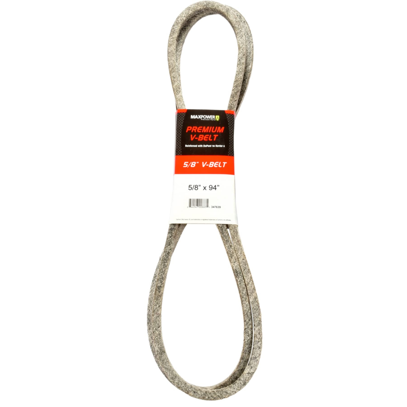 COURROIE 5/8 X 94 Kevlar, Spéciale Motoculture 347639 Maxpower