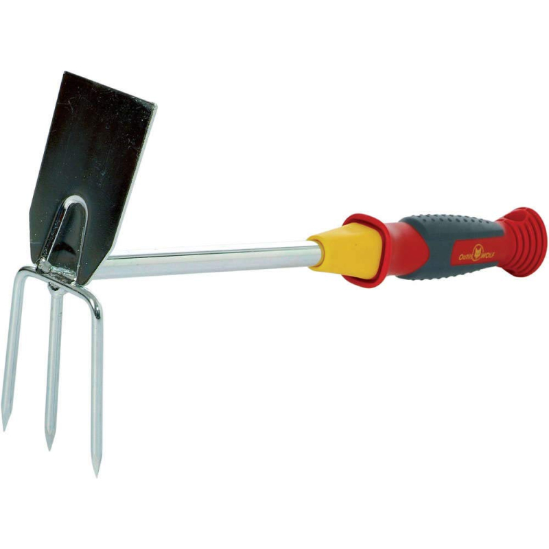 Outils Wolf | Petite SERFOUETTE Trois Dents À REVÊTEMENT Grip Anti-DÉRAPANT | LNK