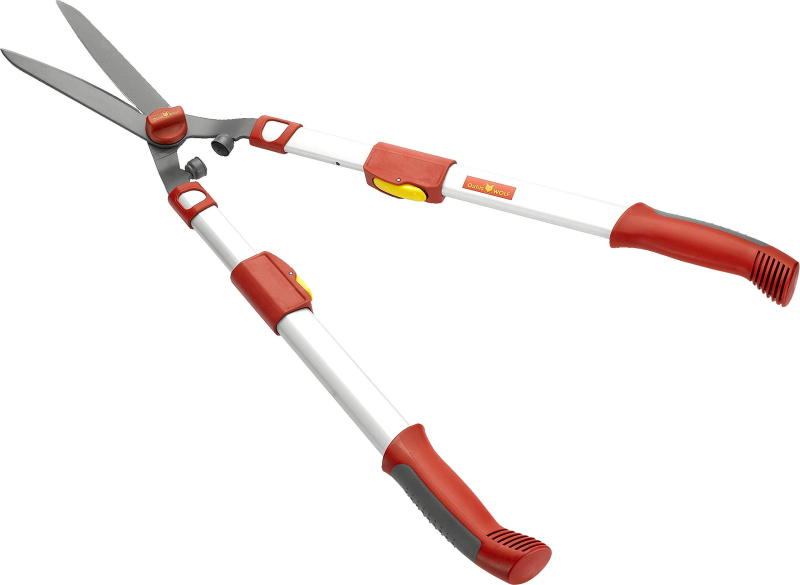 Outils Wolf | CISAILLE À Haies TÉLESCOPIQUE | Tête de Coupe allégée |OH75T
