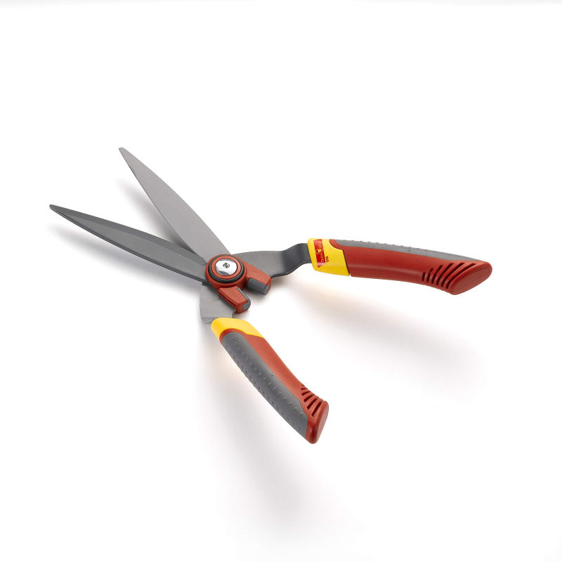 Outils Wolf | CISAILLE À BUIS | Lames Courtes pour Une Meilleure maniabilité | OHB Orange et Gris