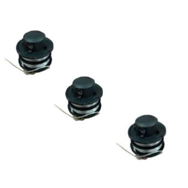 Jeu De 3 Bobines Fil Débroussailleuse Yard Force AT SP53 Pour LT C25