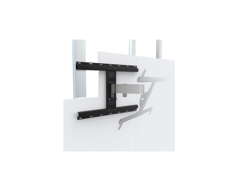 Erard Support de télévision Montage mural Fixe Accessoire TV Compatible VESA 75x75