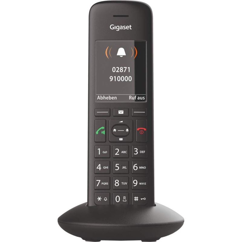 Téléphone Fixe sans Fil Gigaset C570HX Combiné Supplémentaire Noir