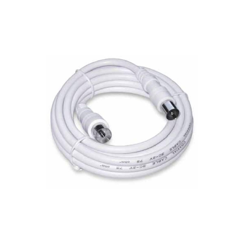 Cordon antenne TV Coaxial Mâle Femelle