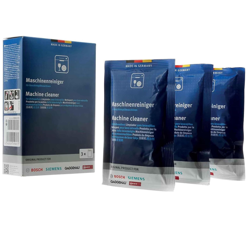 Bosch Nettoyant pour Lave-Vaisselle Poudre 4 sachets 00312477