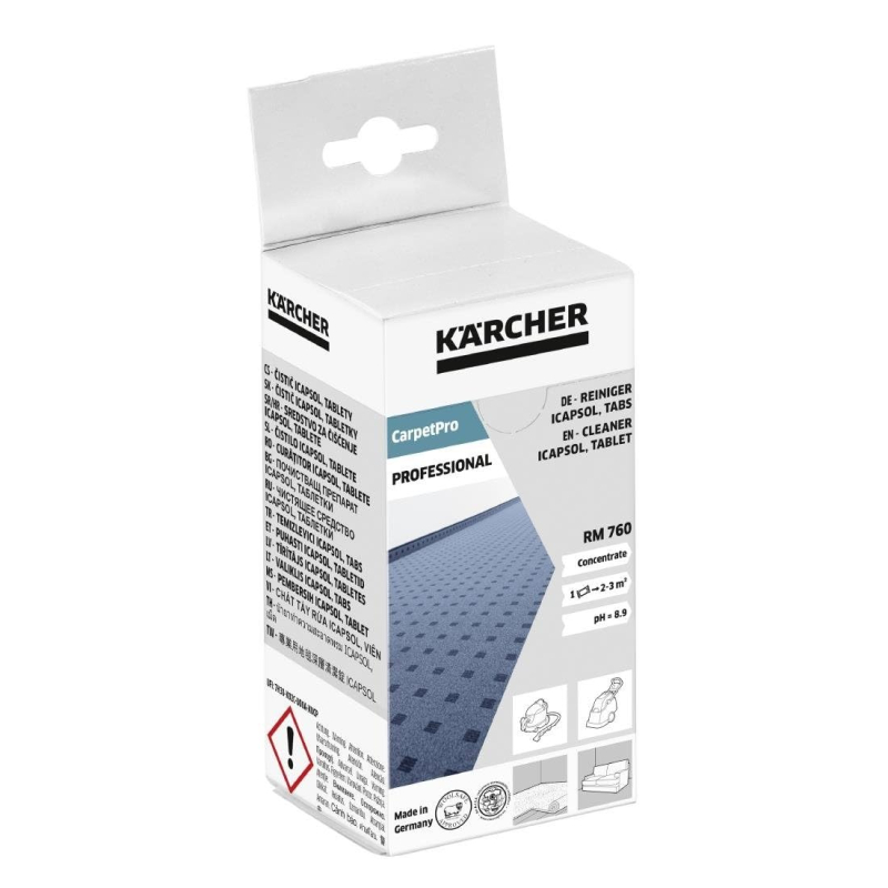 Nettoyant pour moquettes RM 760 CarpetPro en tablettes