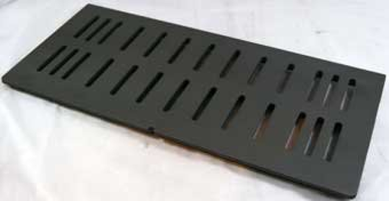 Grille de decendrage cheminee/chminee 44x19,5 cm pour Foyer Supra FR1067230B