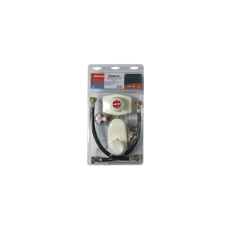 Favex type cof1 coffret complet propane nf avec 1ere et 2eme détente 1,3kg/h