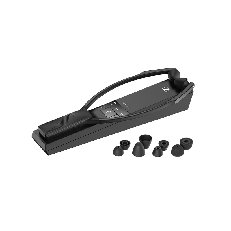 Sennheiser Casque sans fil numérique RS 5200 pour écouter la TV - Son très Clair, profils d’Audition sélectionnables, Mode Clart