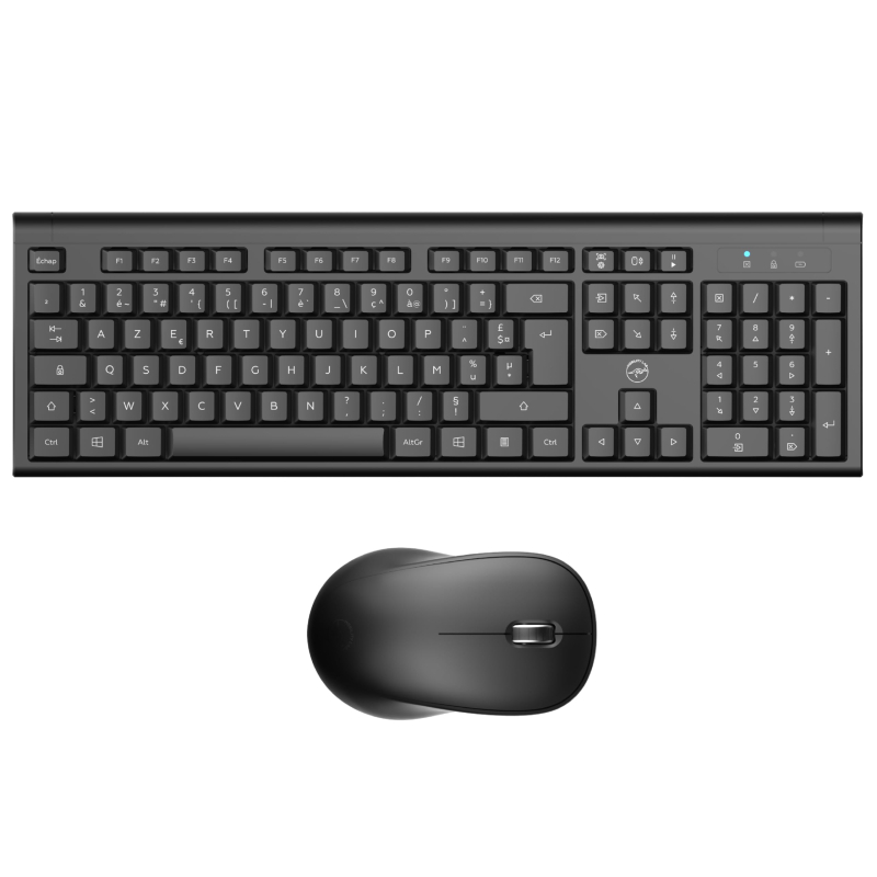 Mobility Lab ML308227 Clavier/Souris sans Fil Noir
