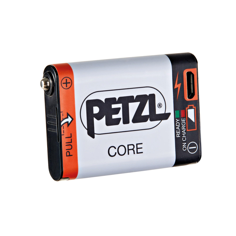 PETZL - Batterie Rechargeable Core - Lithium-ION 1250 mAh, Noir, Compatible avec Les Lampes frontales Petzl