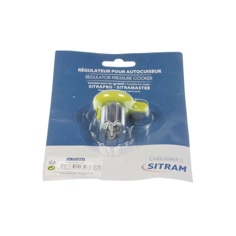 Sitram 711457 Soupape/Régulateur pour autocuiseur Sitram Gamme SITRAPRO - Coloris Jaune