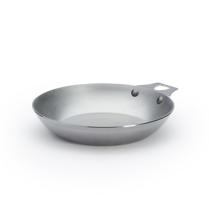 De Buyer - Poêle amovible en tôle d'acier MINERAL B - Diamètre 20 cm -, Gris