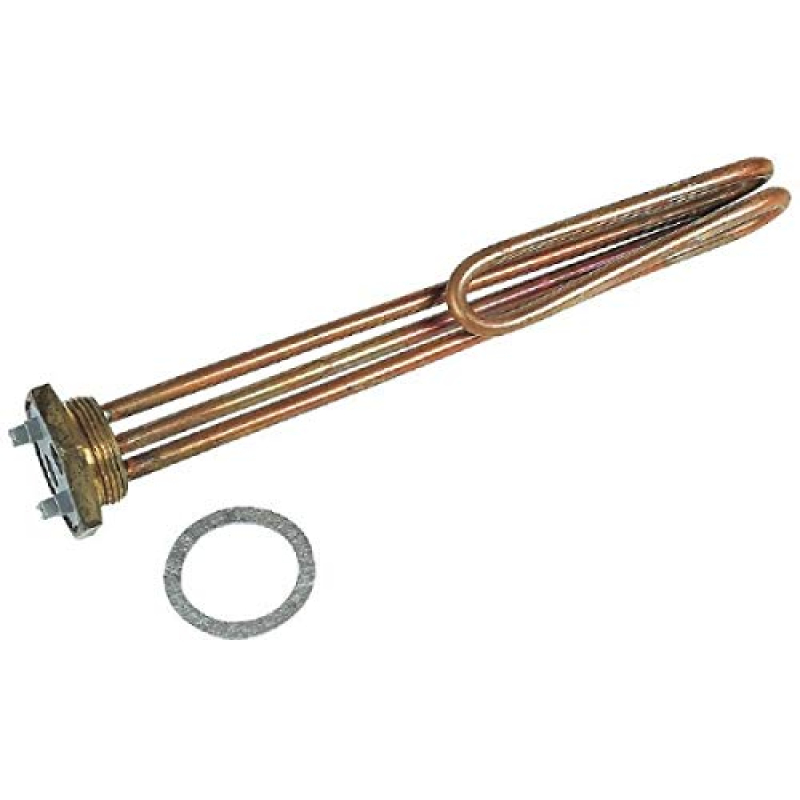 Résistance blindée thermo-plongeur droite unipolaire filetée - 2500 W - Cotherm