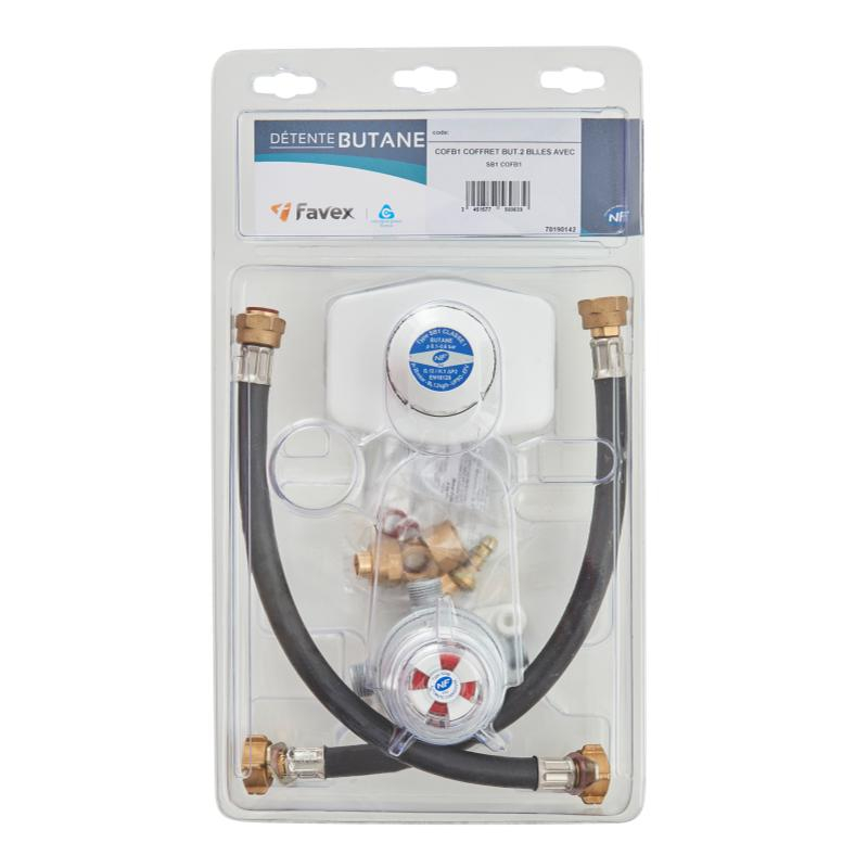 COFFRET BI-BOUTEILLES BUTANE 70190142 Favex