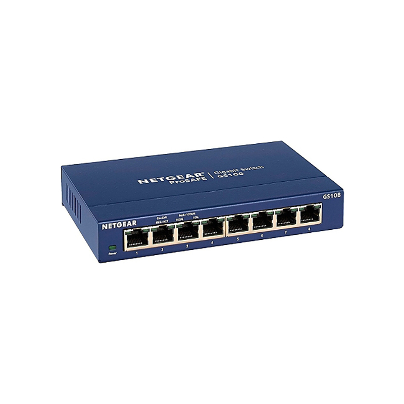 SWITCH 8 PORTS GIGABIT GS108GE GS108GE Netgear