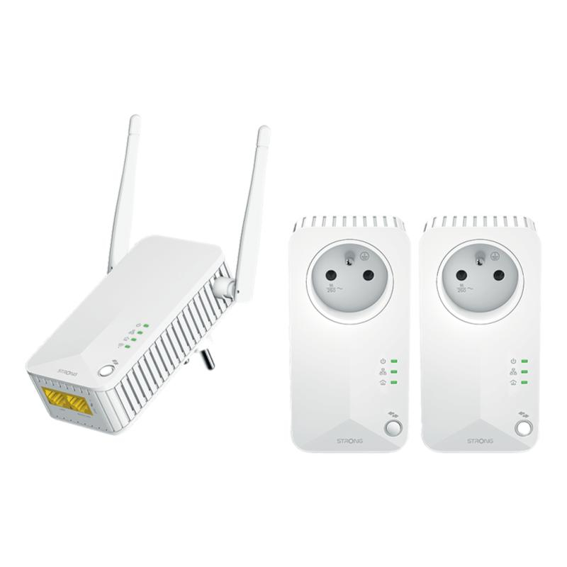 BOITIERS CPL600 WIFI PACK DE 3 PLWF600TRIFRV2 Strong