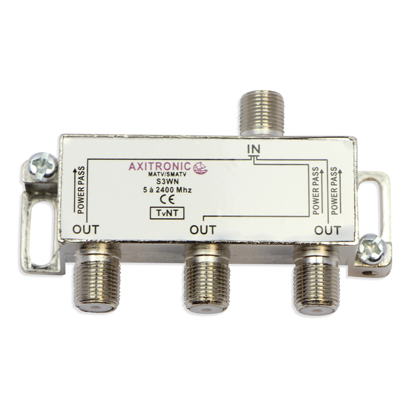 REPARTITEUR TV 3 DIRECTIONS REP3S Axitronic