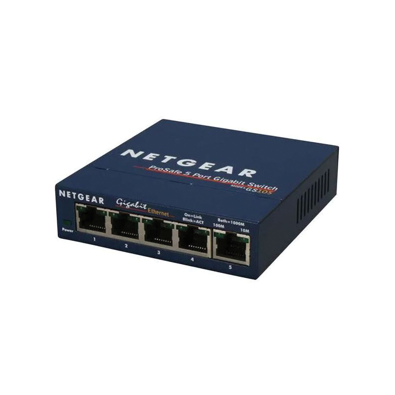 SWITCH 5 PORTS GIGABIT GS105GE Netgear