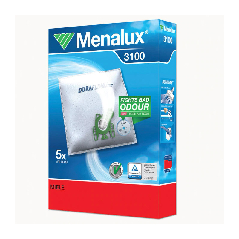 SACS ASPIRATEUR 3100 900196150 3100 Menalux